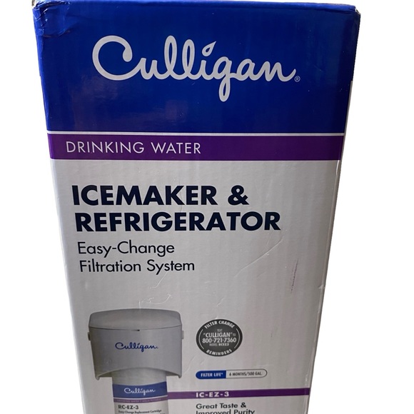 Culligan IC-EZ-3  Icemaker and Refrigerator Filter Advance 500 gal Capacity - Picture 2 of 10